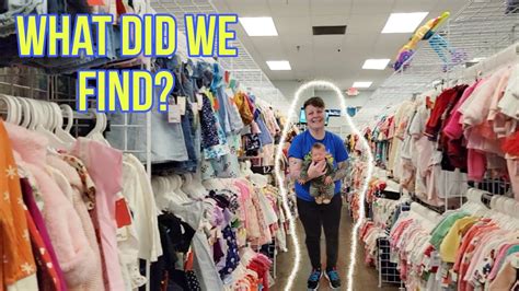 Come Thrift Store Shopping With Me Looking For Second Hand Baby Stuff