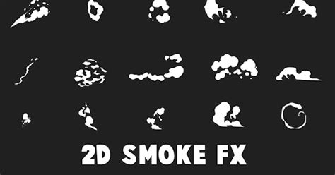 2d Smoke Fx Stock Video Envato Elements