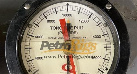Tong Line Pull Gauges ⋆