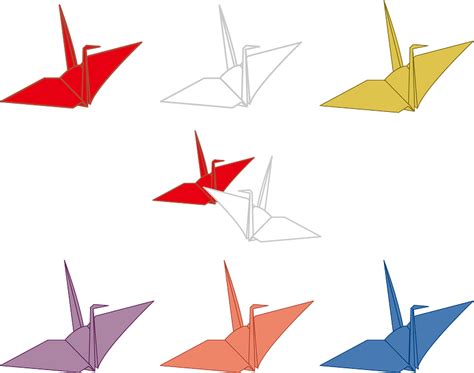 Origami Crane Vector Free Download Creazilla