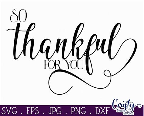 So Thankful For You Svg Thankful Svg Sign Svg Farmhouse Etsy