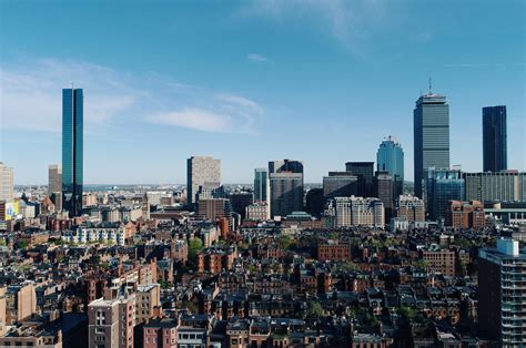 Aerial Pic Of Back Bay Rboston