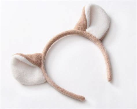 9 Beige Lion Ear Headbands By Lolicrafts On Etsy Lion Ears Lion King