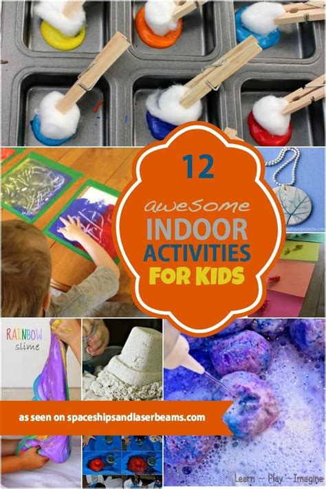 12 Awesome Indoor Activities For Kids Indoor Activities For Kids