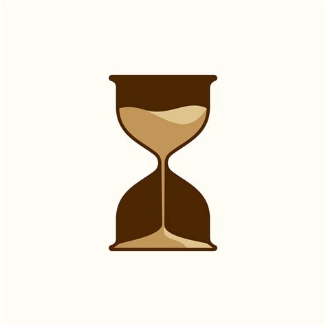 hourglass logo symbol vector icon illustration design vintage sand timer icon vector 11188963