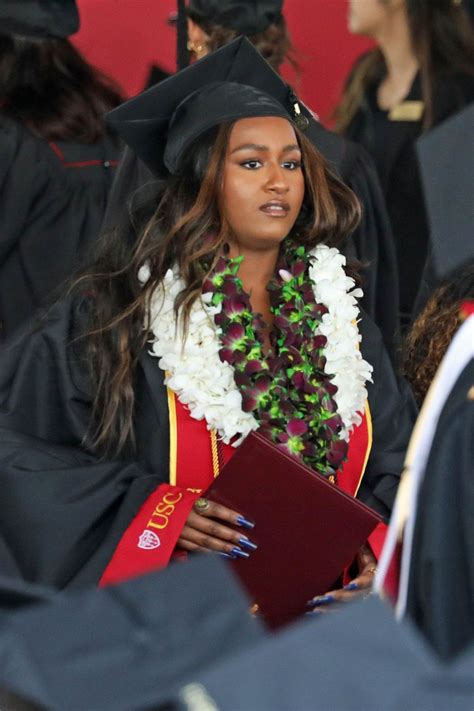 Sasha Obama Graduates Usc In Los Angeles 05132023 • Celebmafia