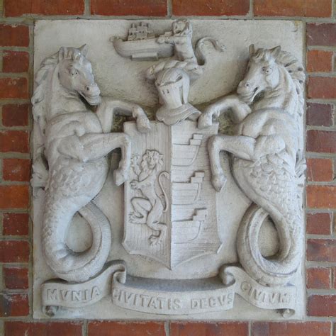 The Heraldic Crest Of Ipswich © Adrian S Pye Cc By Sa20 Geograph