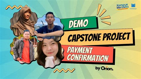 Capstone Video Demo Orion Msib Maribelajar Youtube