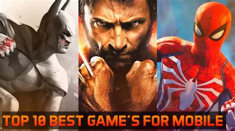 Top 10 Epic Gameloft Games For Android Mind Blowing Graphics 🫢