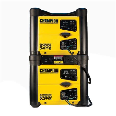 Champion 73536i is a stackable, portable inverter generator that runs on gasoline. Ryobi 2,200-Watt Gray Gasoline Powered Digital Inverter ...