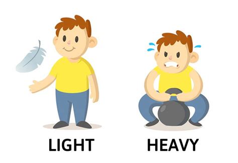 Teach Kids About The Concept Of Heavy And Light Objects