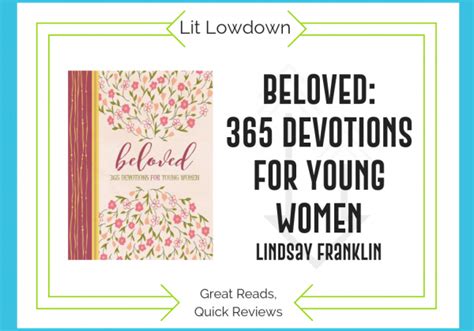 Beloved 365 Devotions For Young Women Lit Lowdown Deeper Kidmin
