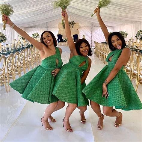 Stunning South Africa Dresses Fashionable And Cute Short Bridesmaid