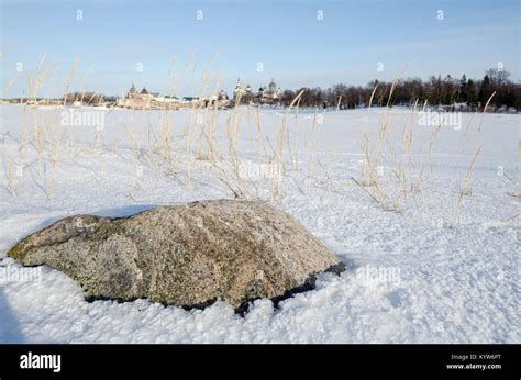 Russia Arkhangelsk Region Solovki View From The White Sea The Stone