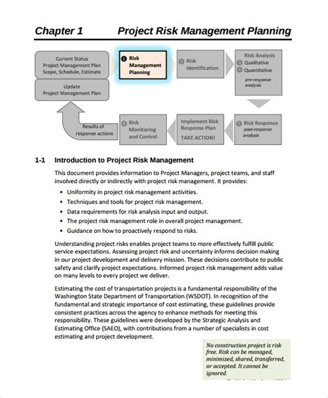 Free 8 Sample Project Risk Management Templates In Pdf Ms Word