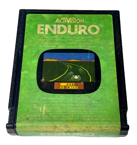 Enduro Atari 2600 Cartridge Only