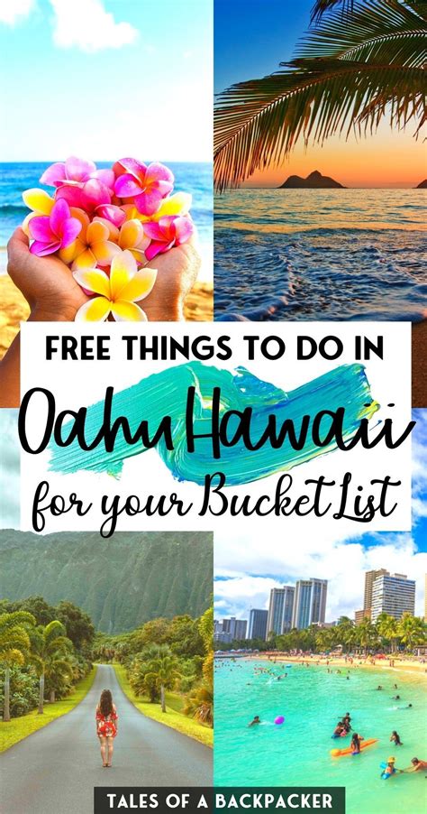free things to do in oahu hawaii hawaii travel island travel amazing travel destinations