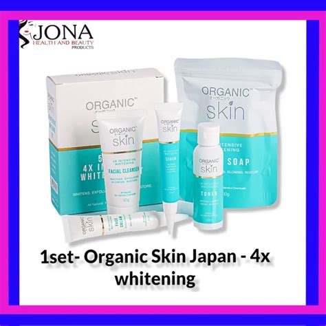 Organic Skin Japan 4x Intensive Whitening 5in1 Kit Lazada Ph
