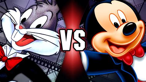 Bugs Bunny Vs Mickey Mouse Looney Tunes Vs Disney Rdeathbattlematchups
