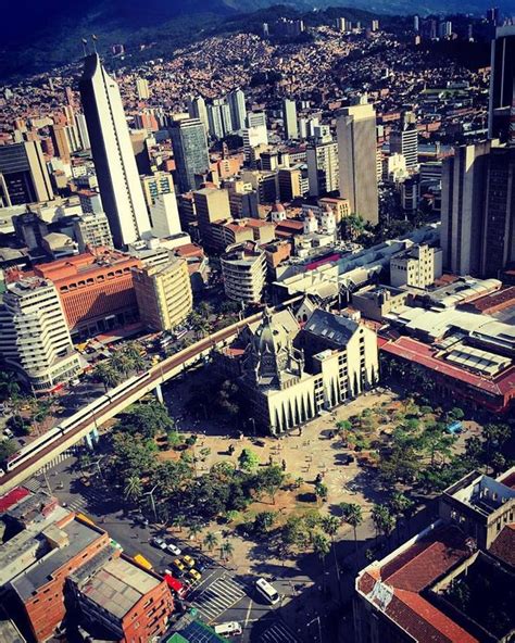 Medellín Downtown Medellín Colombia America Del Sur