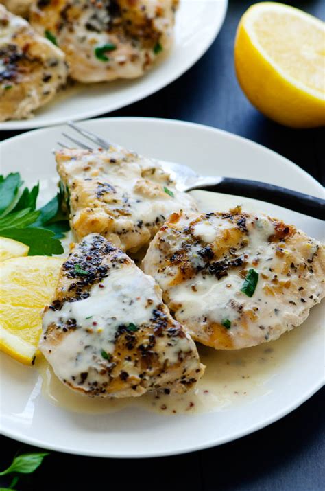This crockpot lemon herb chicken recipe is a meal my mom always made and we loved it growing up. Crock Pot Creamy Lemon Chicken - Life In The Lofthouse