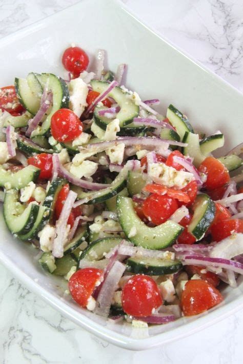 This Simple 5 Ingredient Greek Salad Is The Perfect Addition To All Of