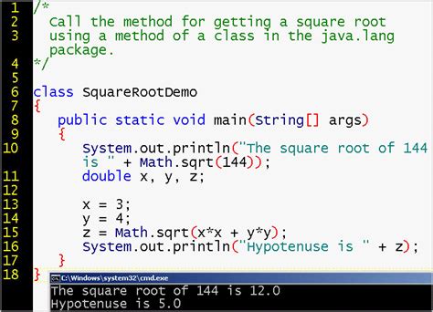 Square root 123hellooworl / ebook mssql sql server 2005 microsoft sql server xml / you have a number which you want to compute its squa. Session 1 Lecture Notes for First Course in Java