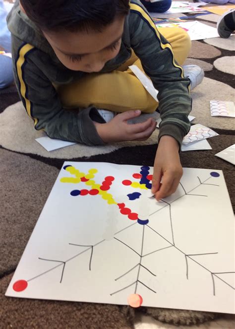 Fine Motor Skill Developing Giant Snowflake Activity For Preschoolers