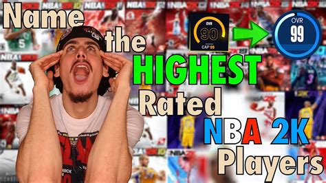 Can You Name The Highest Rated Nba 2k Players From 2k8 2k22 Youtube