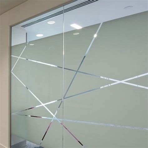 Frosted Glass Partition Modular Glass Partition ग्लास पार्टीशन
