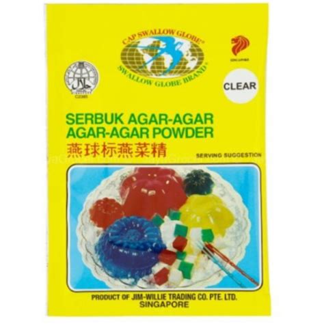 Nona Serbuk Agar Agar Putih 8gjelly Powder Clear Shopee Malaysia
