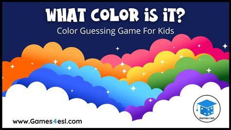 What Color Is It Color Games For Kids Games4esl