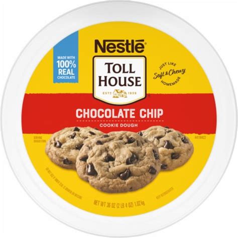 Nestle® Toll House Chocolate Chip Cookie Dough 36 Oz Fred Meyer