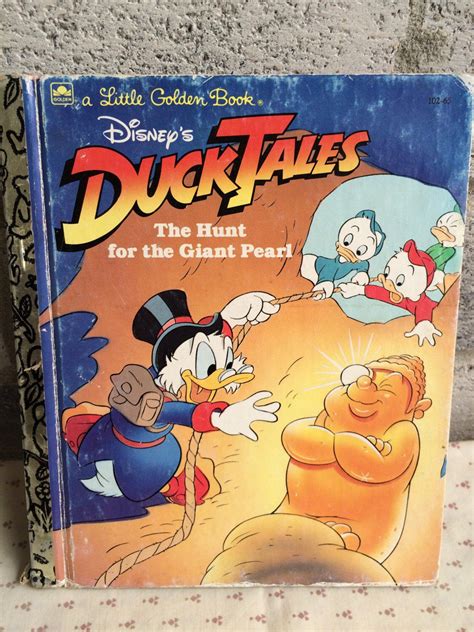 Walt Disneys Ducktales The Hunt For The Giant Pearl Little Golden