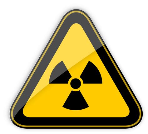 Radiation Hazard Warning Sign Png Clipart