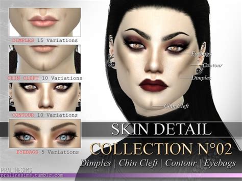The Sims Resource Skin Detail Collection N02 By