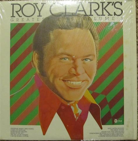 Roy Clark Roy Clarks Greatest Hits Volume 1 Vinyl Discogs