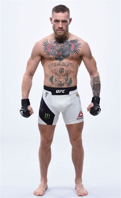 Ufc Featherweight Champion Conor Mcgregor Poses For A Portrait During