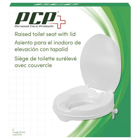 2 Molded Raised Toilet Seat With Lid Premier Ostomy Centre