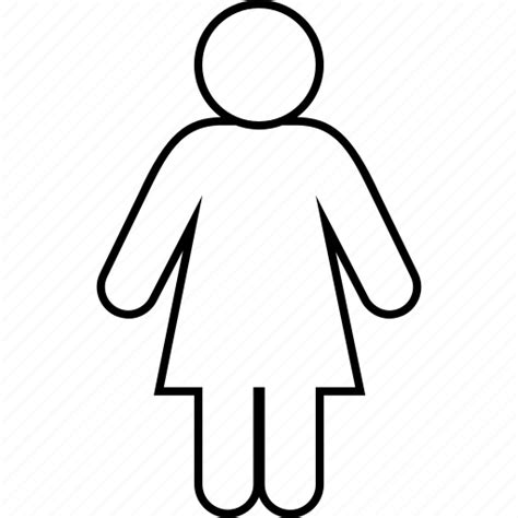 Female Human Outline