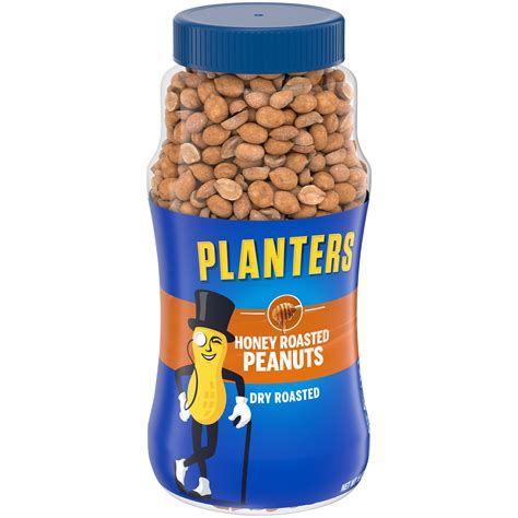 Planters Honey Roasted Peanuts 16 Oz Jar