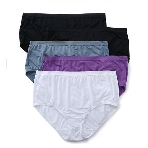 Fruit Of The Loom Fruit Of The Loom Fit For Me 4 Pack Nylon Briefs 9