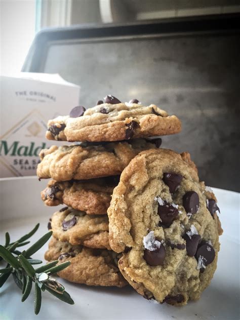 Rosemary And Sea Salt Chocolate Chip Cookie Recipe Gluten Fre Salted