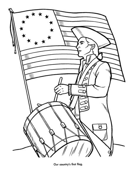 Revolutionary War Coloring Pages To Download And Print For Free