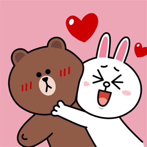 Brown And Cony Emoji Stickers Line Friends Apps 148apps