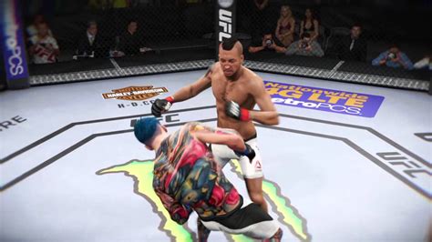 Ea Sports Ufc 2 Ultimate Team Knockout At 16 Seconds Youtube