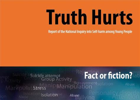 Truth Hurts Report Mental Health Foundation
