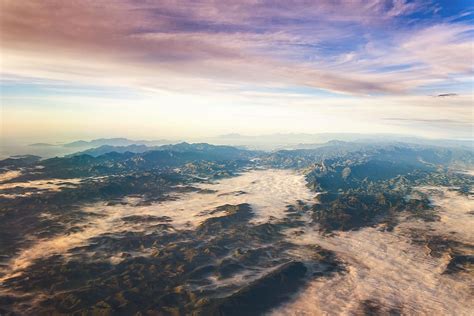 Hd Wallpaper Aerial Photography Of Mountains Aerial Shot Birds Eye