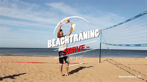 Beachvolleyboll Serve YouTube