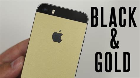 Iphone 5s Blackgold Conversion Kit Youtube